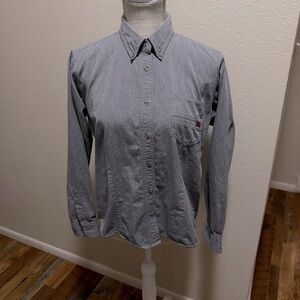 Twenty X Women’s Gray Button-Up Shirt - Size Medium